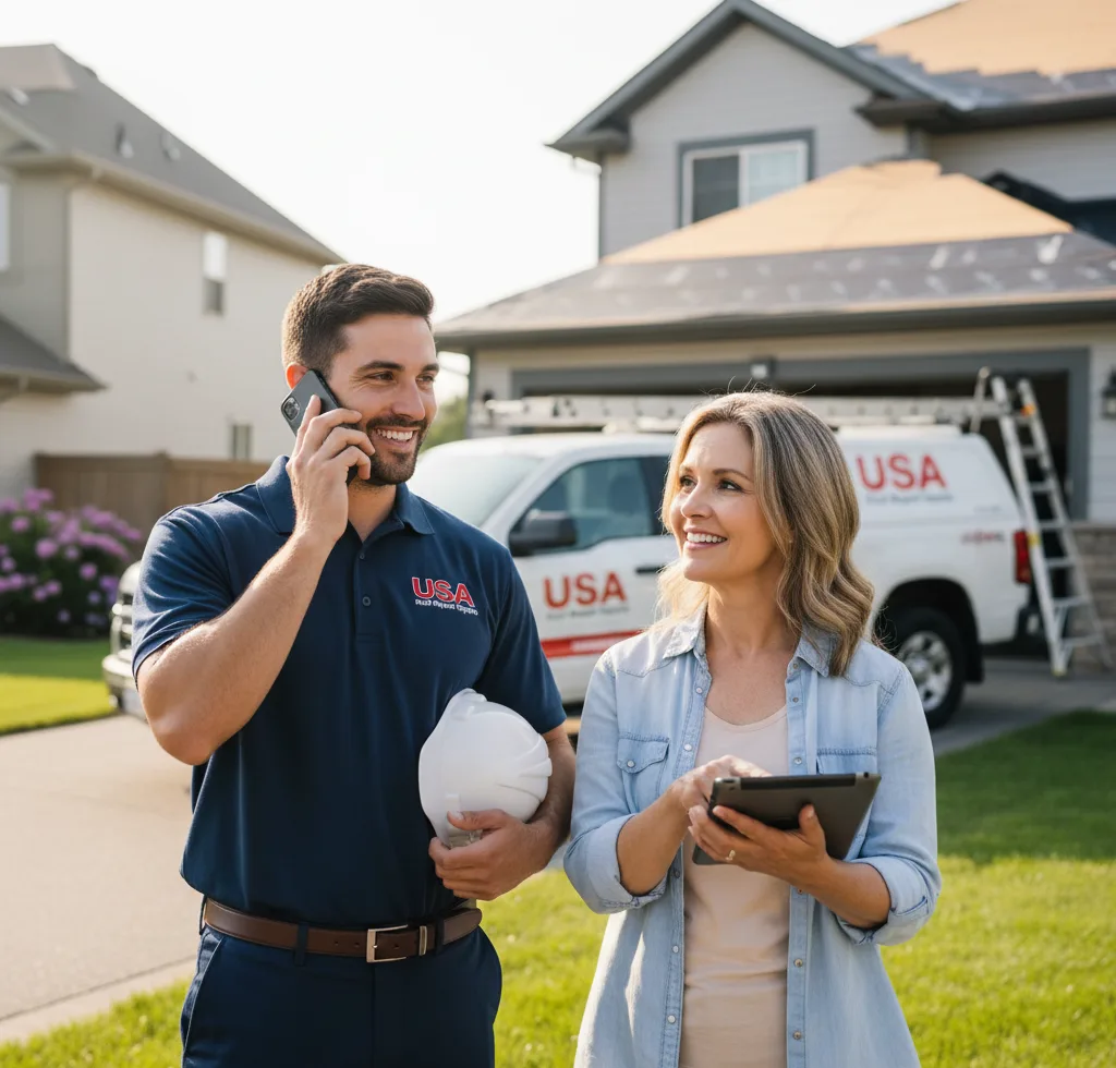 USA Roof Repair Experts customer support in Myrtle Creek